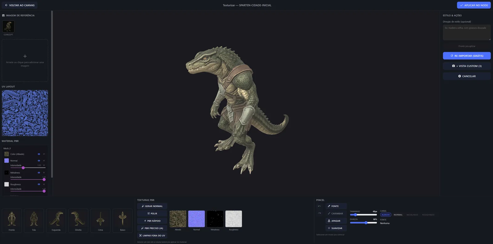 Full PBR, not just a flat color